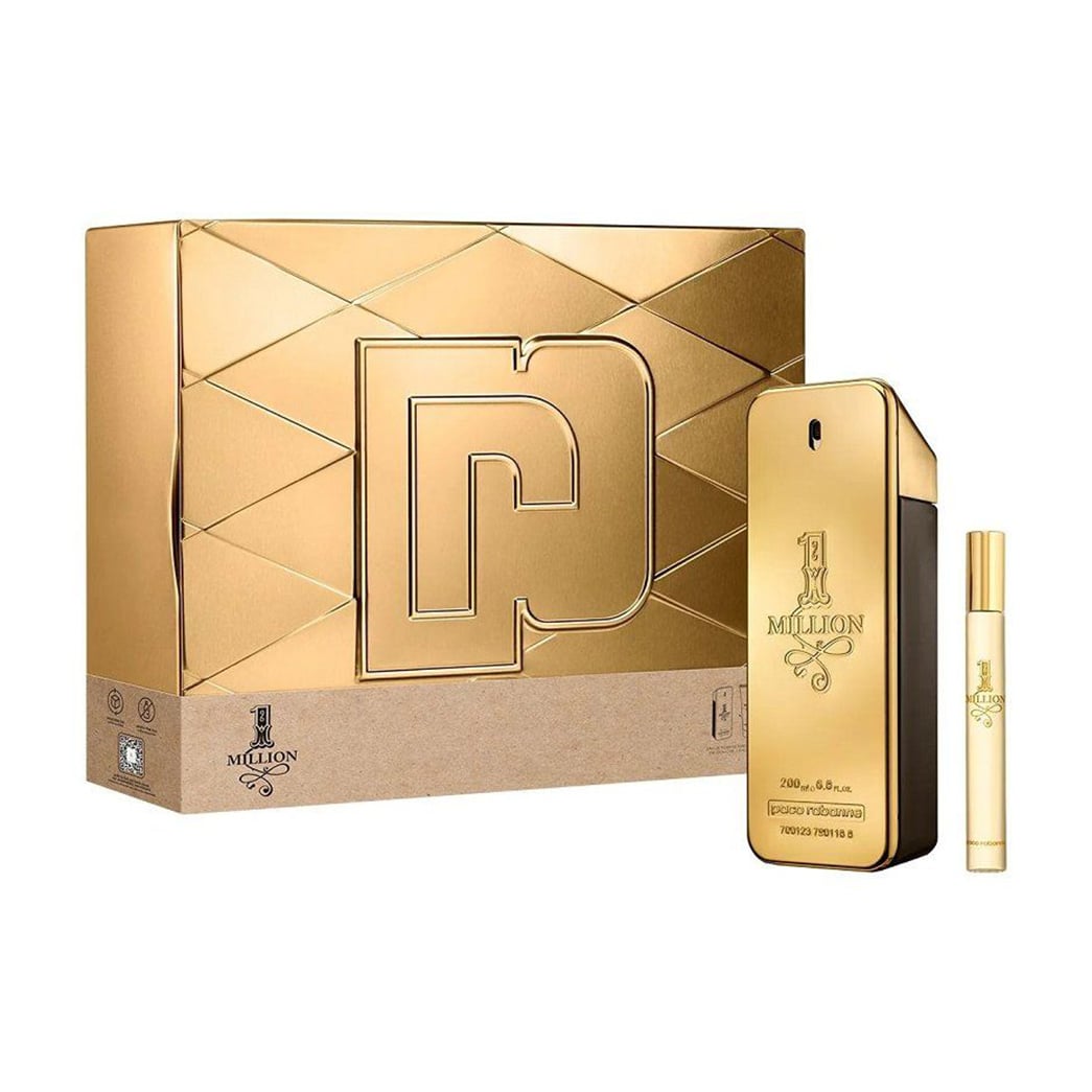 Парфумований набір чоловічий Rabanne 1 Million Set (туалетна вода, 200 мл + туалетна вода, 10 мл)